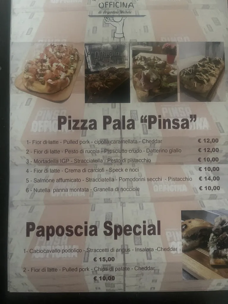 Menu_Officina_San Marco in Lamis_immagine_4