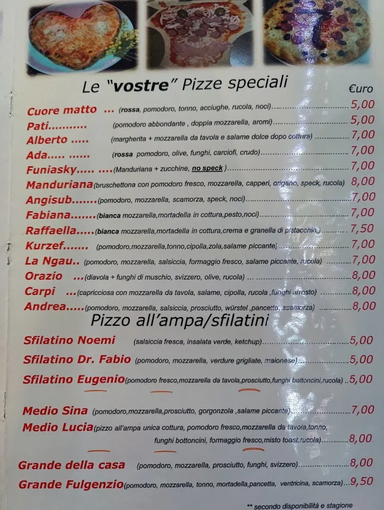 Menu_Pizzeria Fratelli Buccolieri_San Pancrazio Salentino_immagine_1