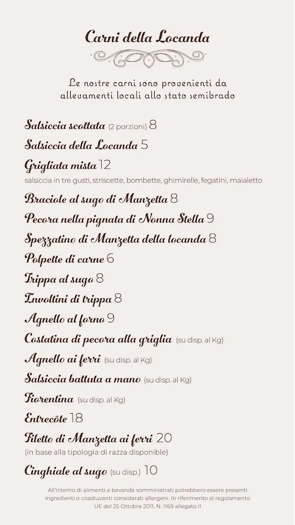 Menu_Braceria Sapori di un Tempo_Ruvo di Puglia_image_2