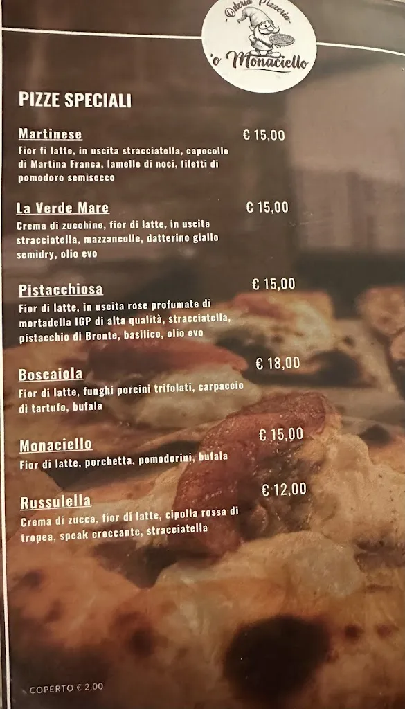 Menu_Osteria Pizzeria O Monaciello_Ruvo di Puglia_image_3