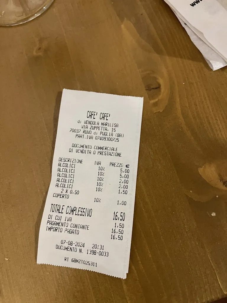 Fabio Di Terlizzi_Cafè Cafe | Ruvo Di Puglia_Ruvo di Puglia_recensione