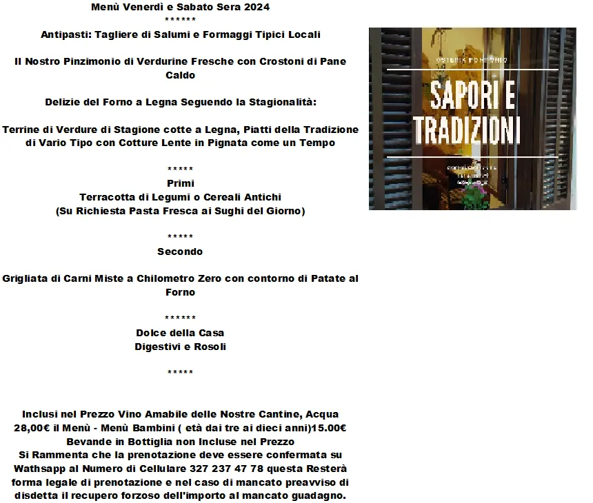 Menu_Pomponio Ancient Tavern Restaurant_Ruvo di Puglia_image_3