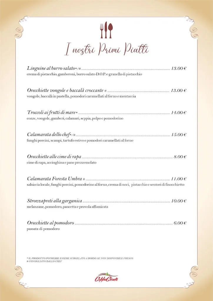 Menu_Coppa Cicuta_San Giovanni Rotondo_immagine_3