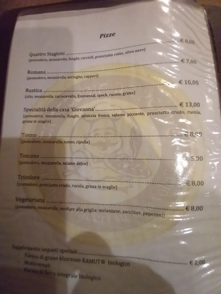 Menu_Da Peppe Trattoria Pizzeria_San Giovanni Rotondo_image_2