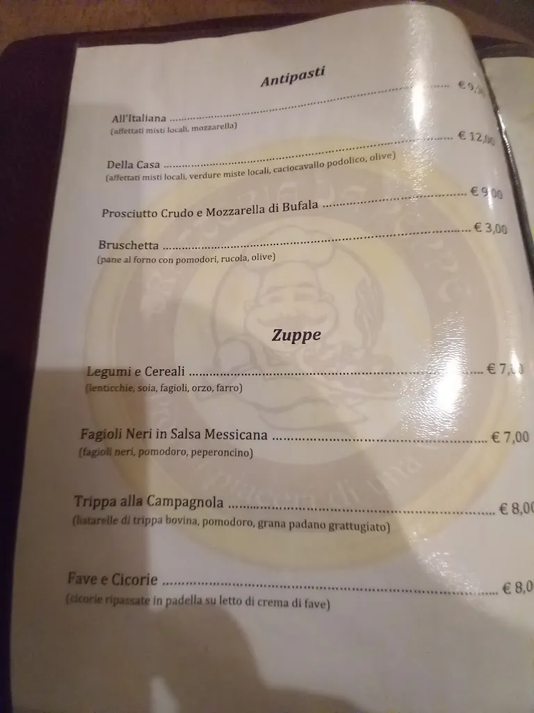 Menu_Da Peppe Trattoria Pizzeria_San Giovanni Rotondo_image_4