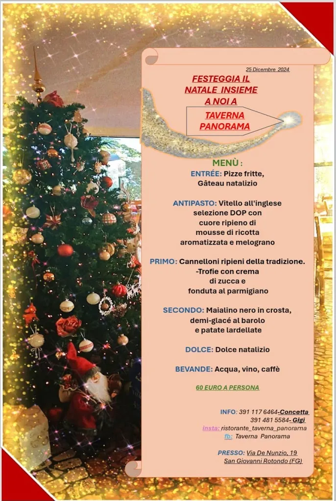 Menu_Taverna Panorama_San Giovanni Rotondo_immagine_1