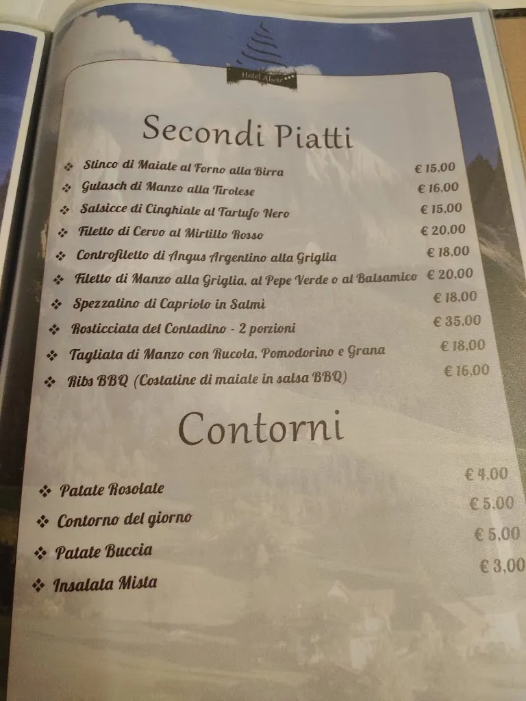 Menu_Hotel Abete_San Giovanni Rotondo_image_1