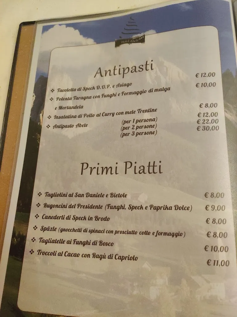 Menu_Hotel Abete_San Giovanni Rotondo_image_2