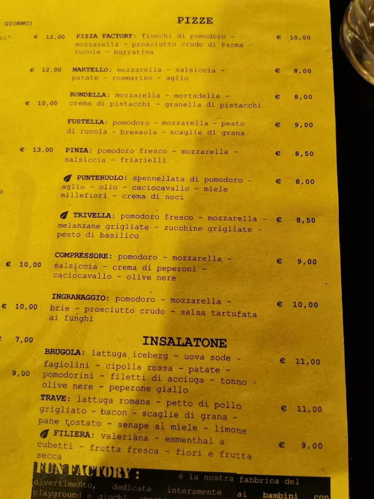 Menu_FACTORY Food&Fun_San Giovanni Rotondo_image_2