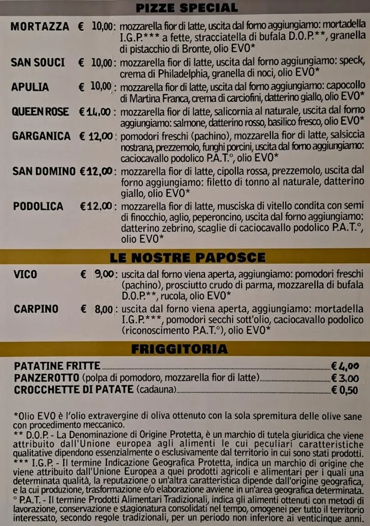 Menu_Queen Rose_San Giovanni Rotondo_image_1