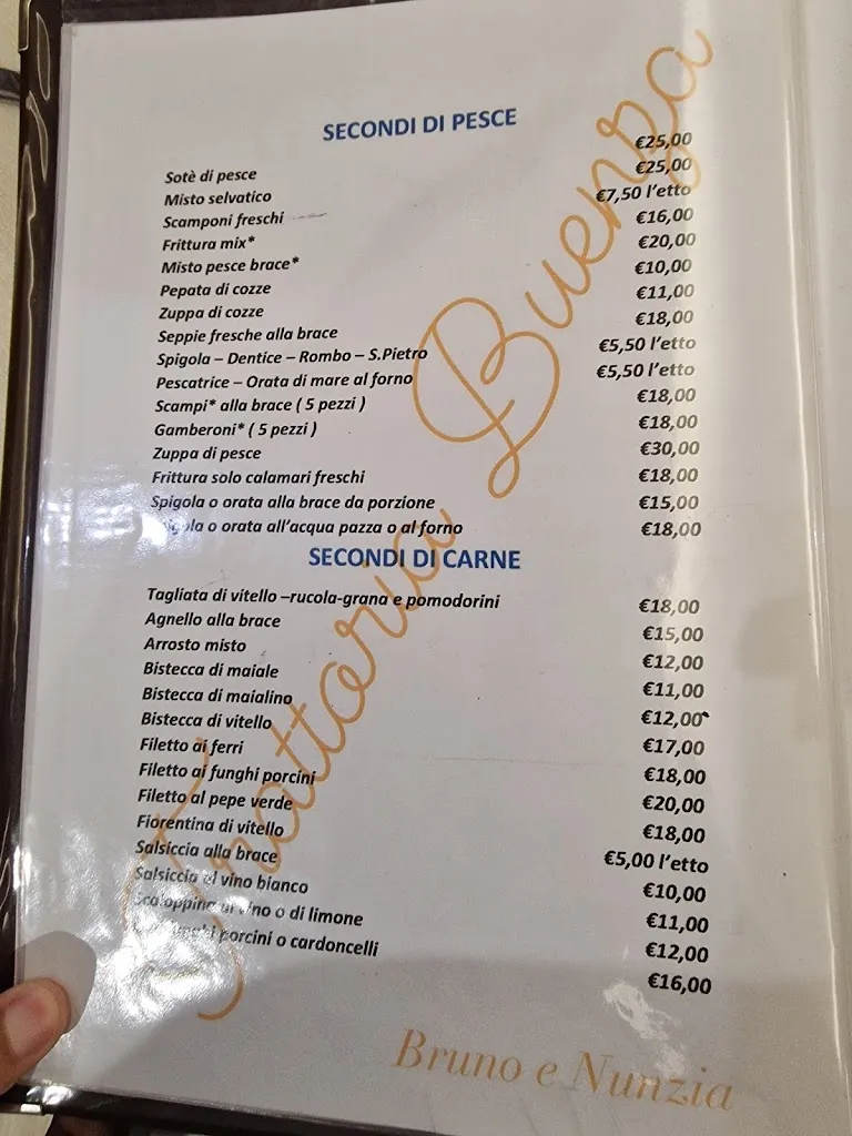 Menu_Trattoria Buenza_San Giovanni Rotondo_image_2