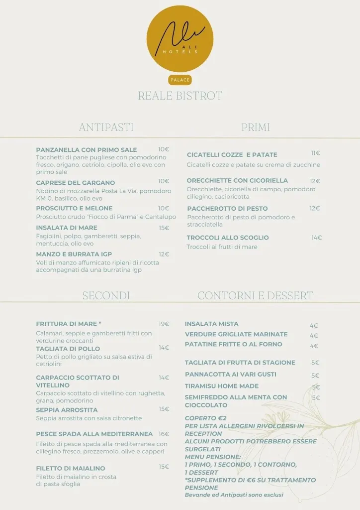 Menu_Reale Bistrot_San Giovanni Rotondo_image_1