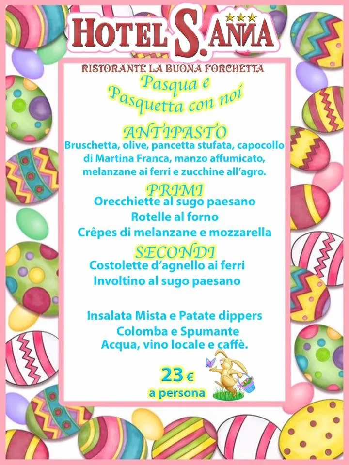 Menu_Albergo-Ristorante La Buona Forchetta-S. Anna_San Giovanni Rotondo_image_4