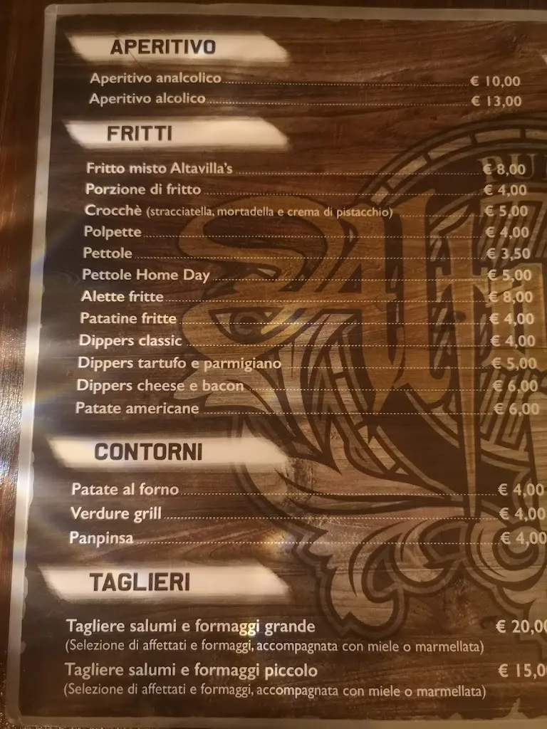 Menu_Altavilla's RISTOPUB_San Pietro Vernotico_image_3