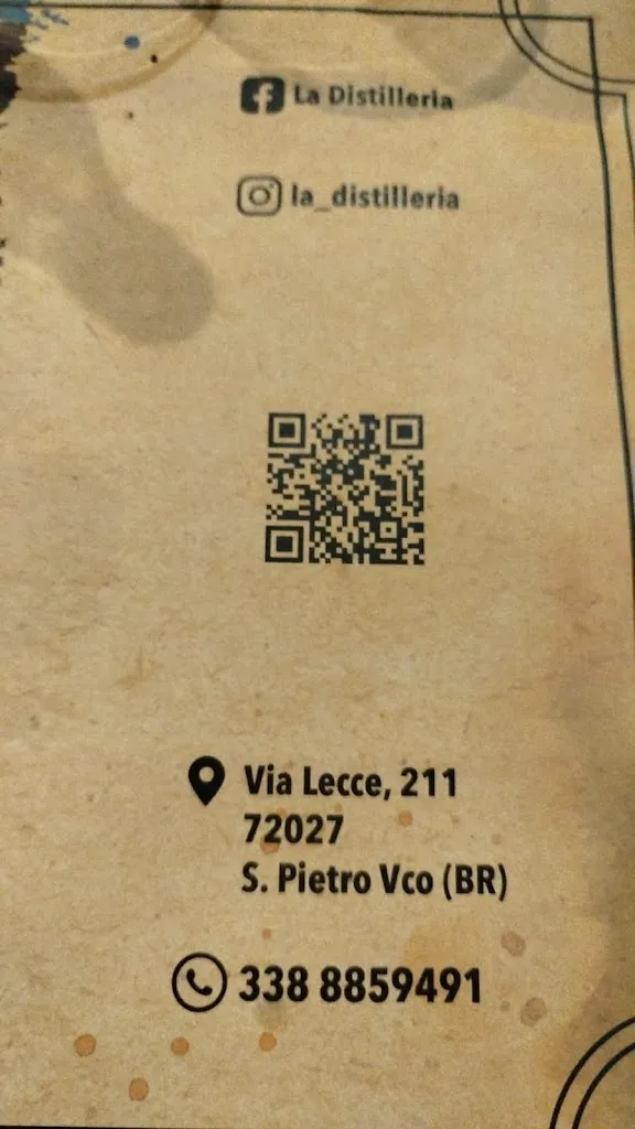 Nicola D_La Distilleria_San Pietro Vernotico_review