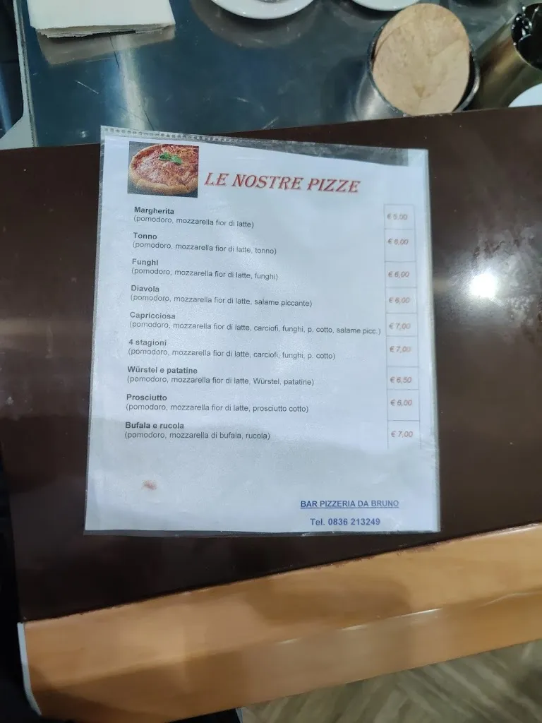 Menu_Bar Pizzeria da Bruno_Sanarica_image_1