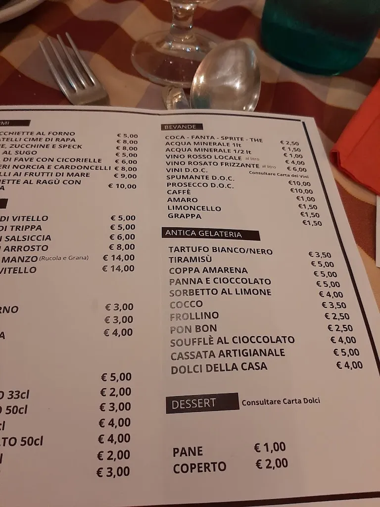 Menu_Pizzeria - Trattoria Il Nascondiglio_Sannicandro di Bari_image_2