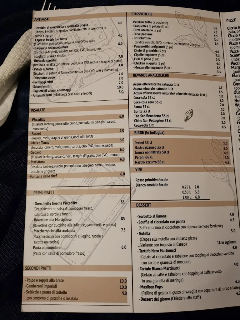 Menu_Piccadilly_Sannicandro di Bari_image_2