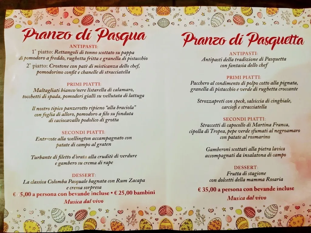 Menu_Ristorante Pizzeria 