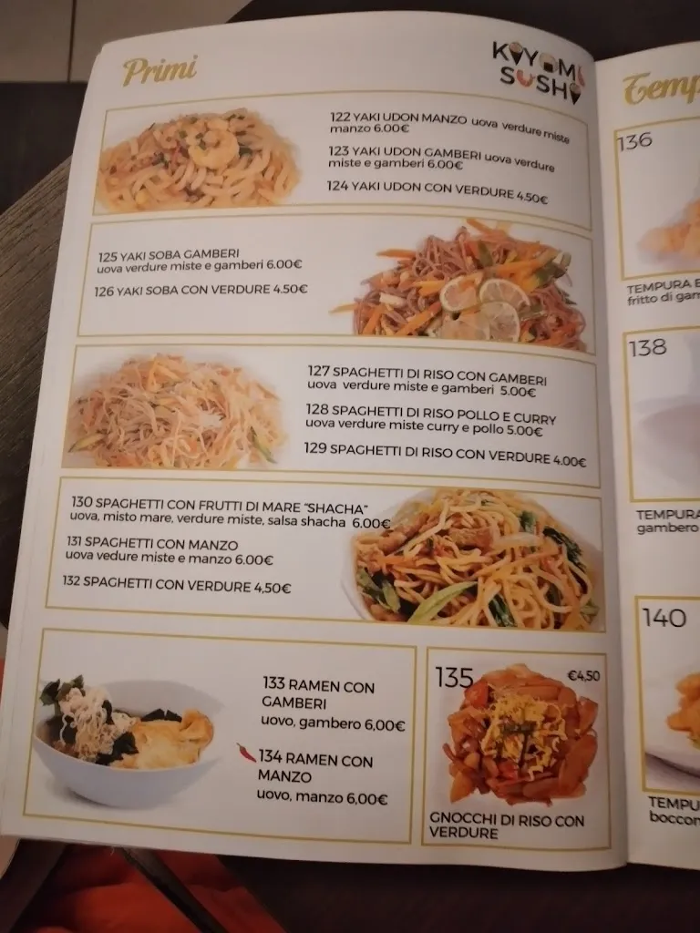 Menü_kiyomi sushi ristorante_San Vito dei Normanni_Bild_3