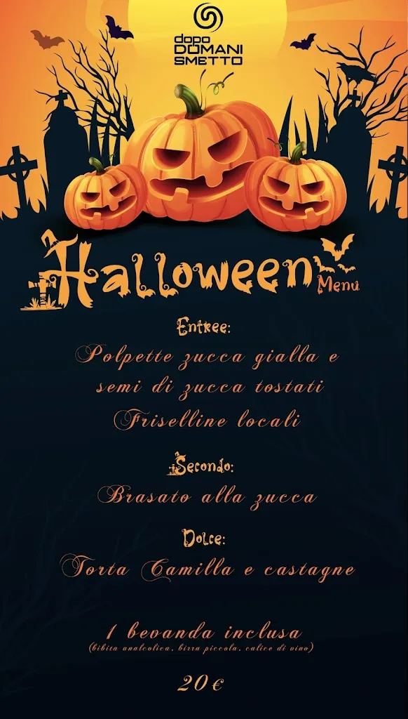 Menu_Dopodomani Smetto_San Vito dei Normanni_imagen_1