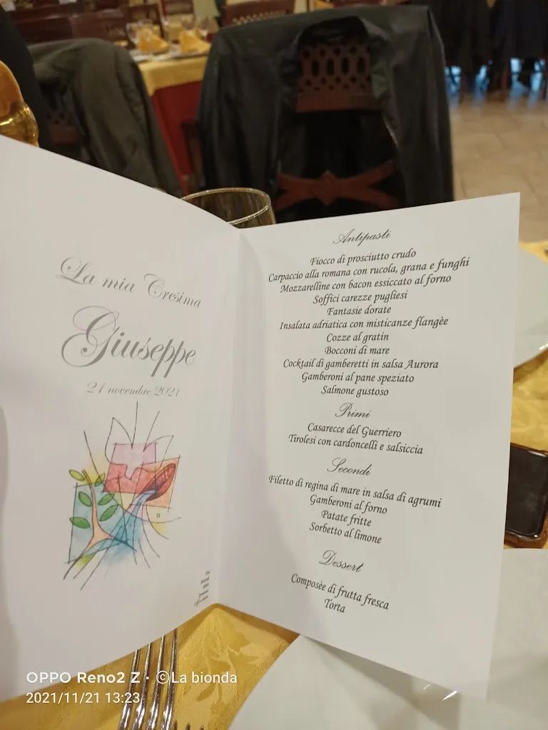 Menu_Il Guerriero Sas Di Marrazzo Gabriele & C._San Vito dei Normanni_image_1