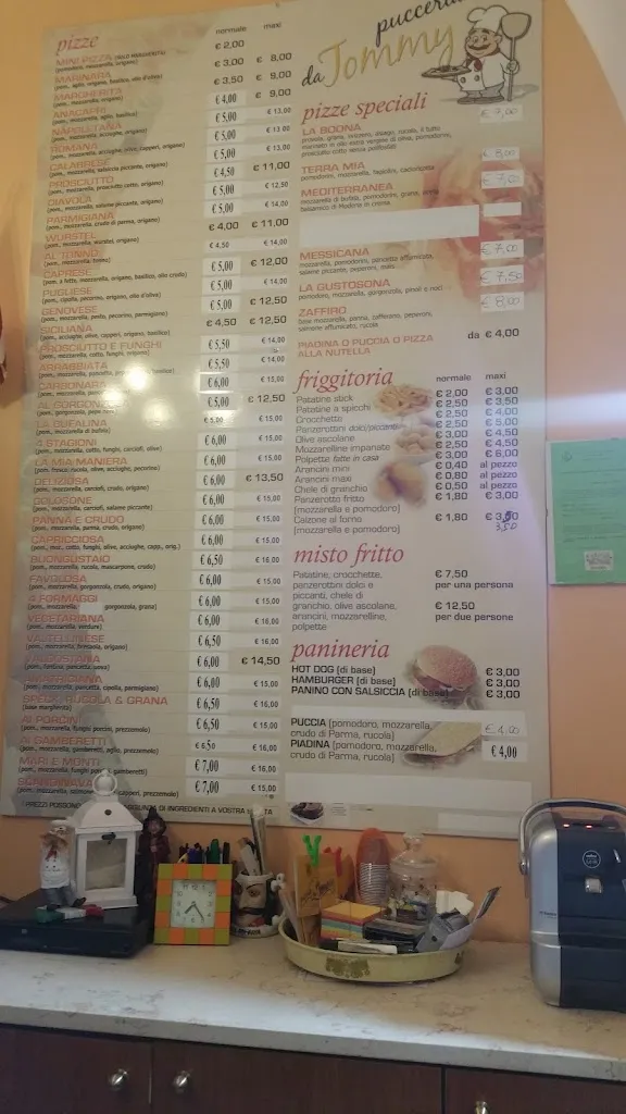 Menu_Pizzeria da Tommy_San Vito dei Normanni_image_1