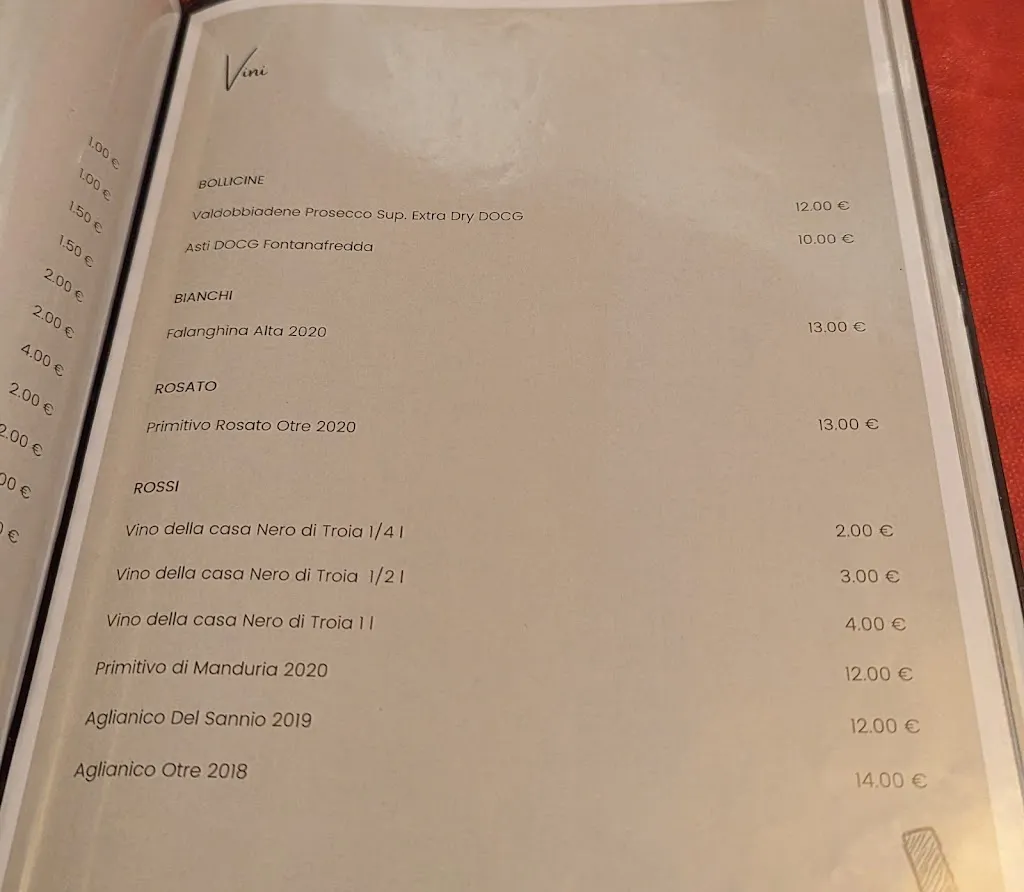 Menu_La Cantina della Canonica - Ristorante_Sant'Agata di Puglia_immagine_3