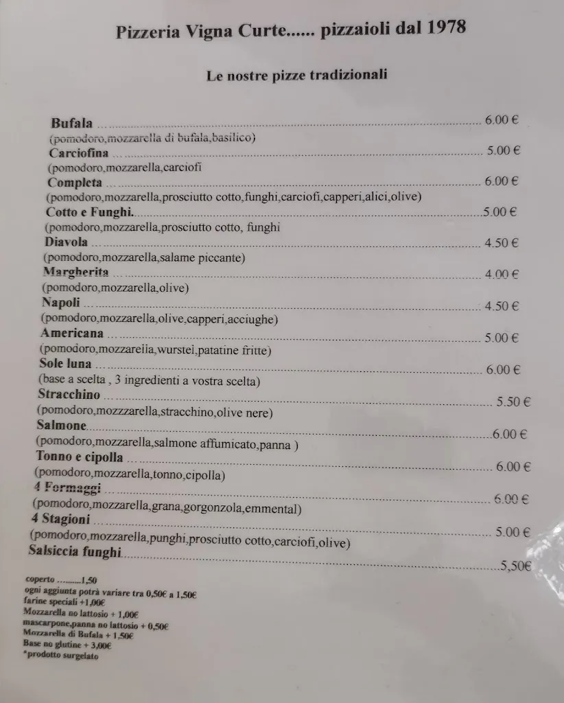 Menu_Pizzeria Vigna Curte di Pellegrino Barbara_Scorrano_image_1