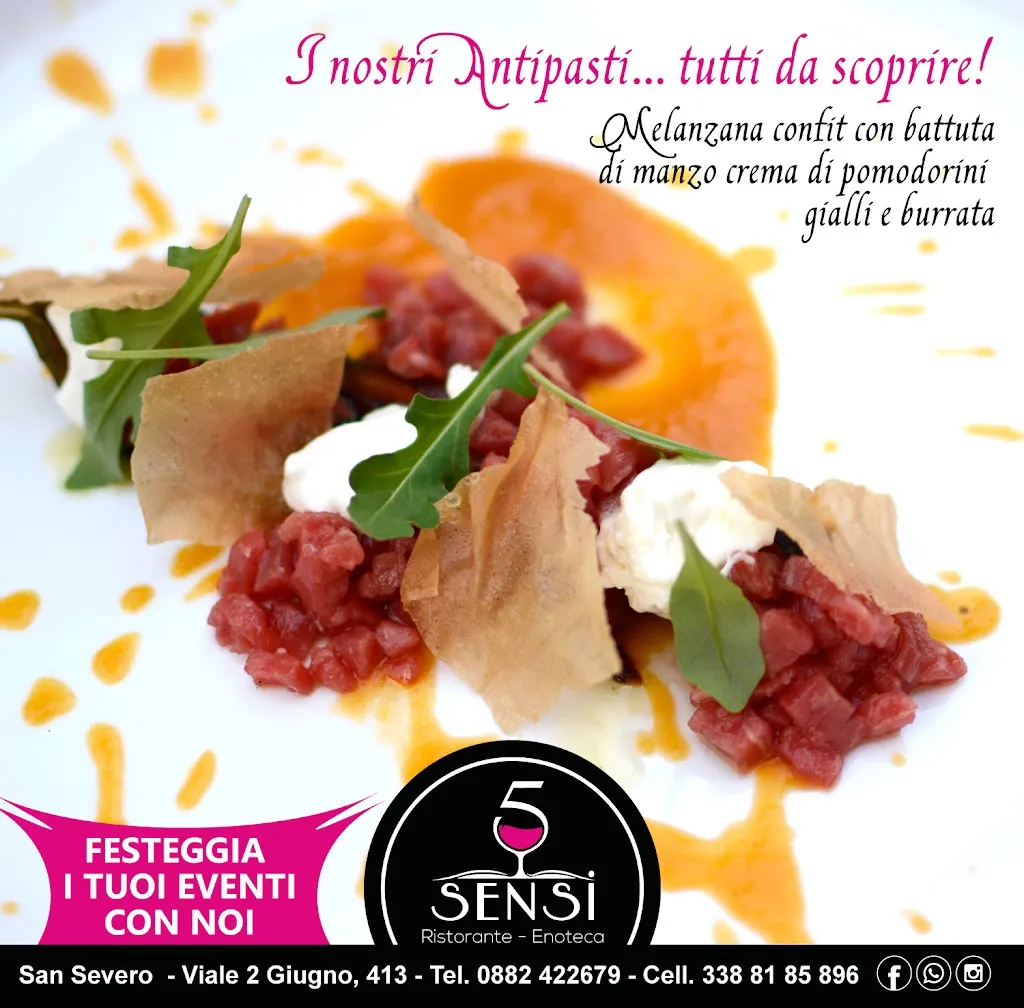 Menu_Ristorante Enoteca 5 Sensi_San Severo_image_4