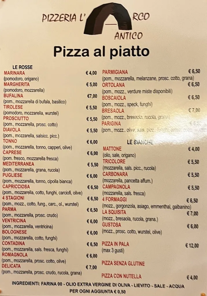 Menu_L' Arco Antico_San Severo_image_1