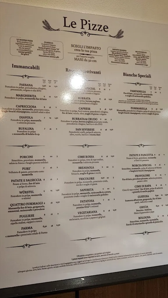 Menu_Pizzeria Pummarella_San Severo_image_1
