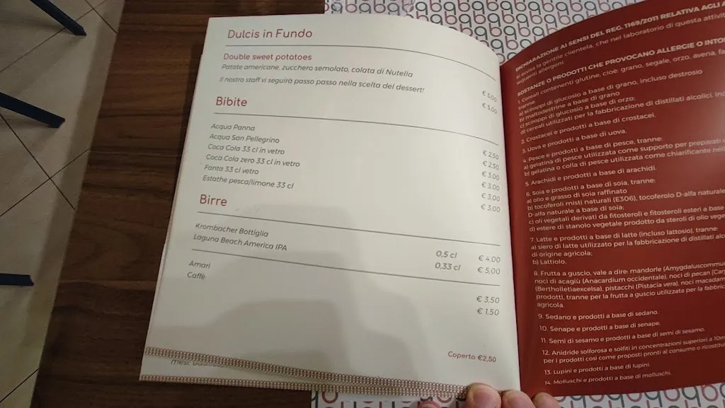 Menu_Quattro Braccia - Pizza Contemporanea_San Severo_immagine_3