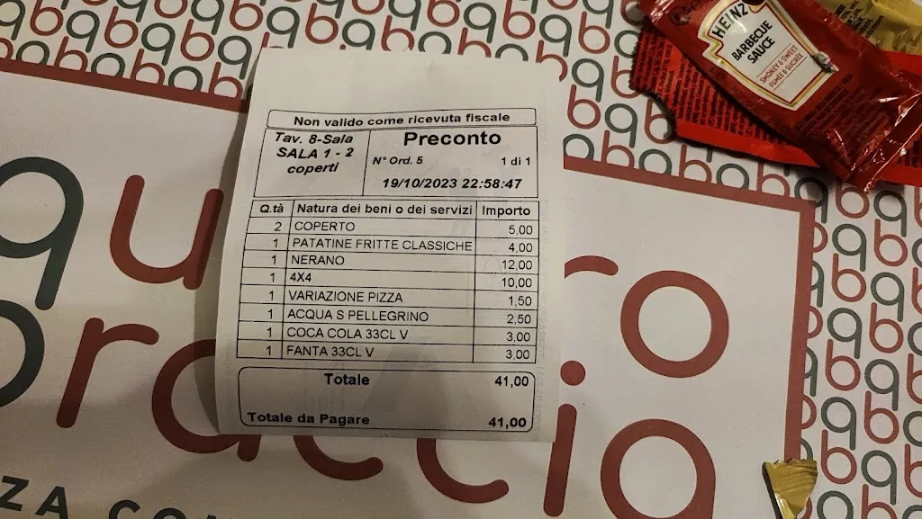 Menu_Quattro Braccia - Pizza Contemporanea_San Severo_immagine_4