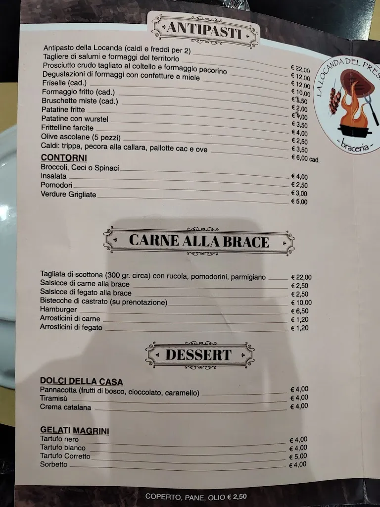 Menu_La Locanda del Presidente_Cerratina_image_1