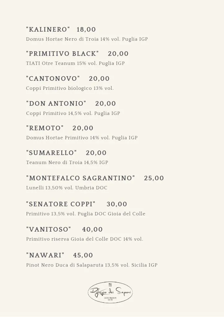 Menu_Il Rifugio dei Sapori_Serracapriola_image_1