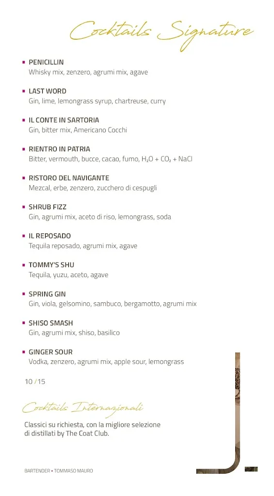 Menu_The Coat Club_Cerratina_image_1