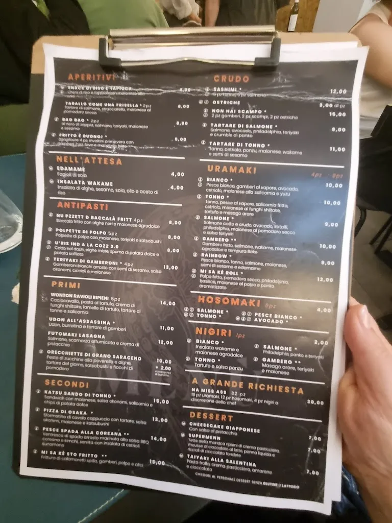 Menu_Mi Sa Ké_Santeramo in Colle_immagine_1