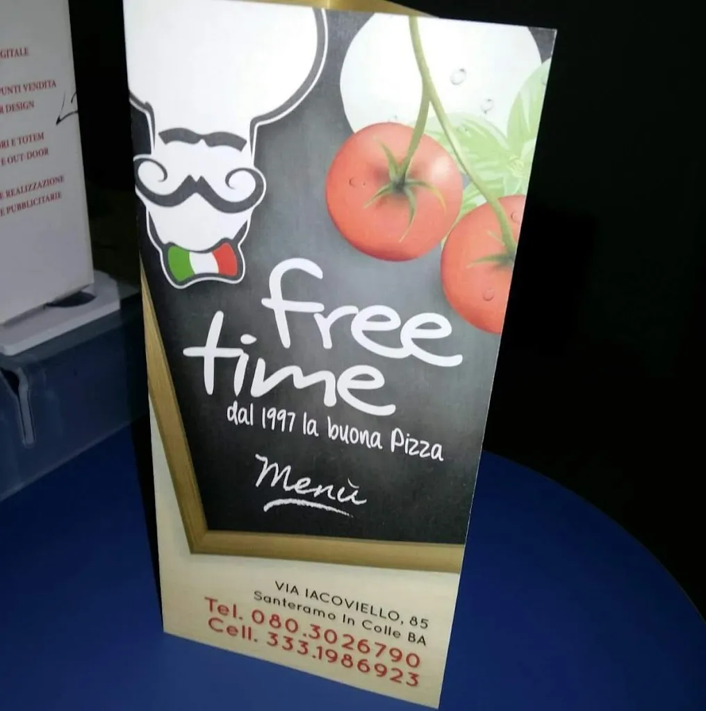 Menu_Free Time Di Dibello Michele_Santeramo in Colle_image_1