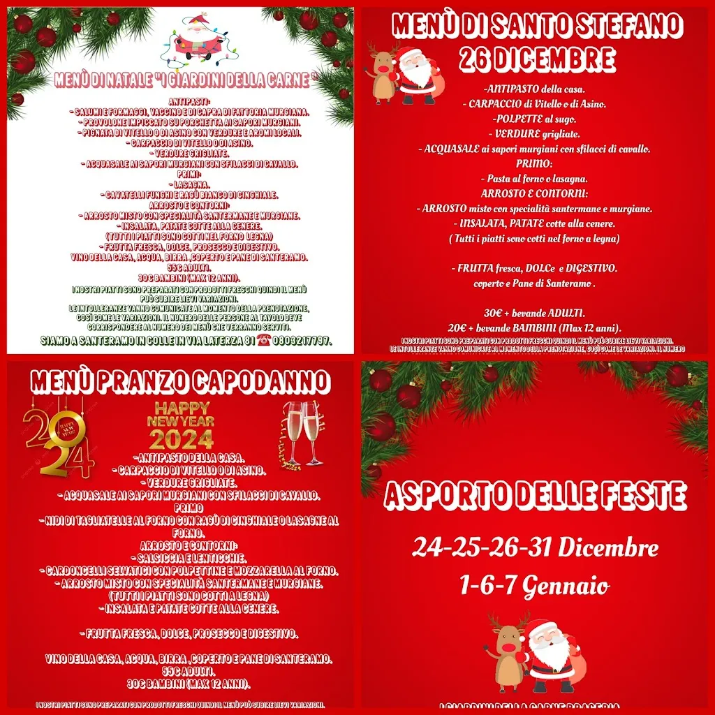 Menu_Braceria Rosticceria Macelleria I Giardini della Carne Santeramo_Santeramo in Colle_image_2