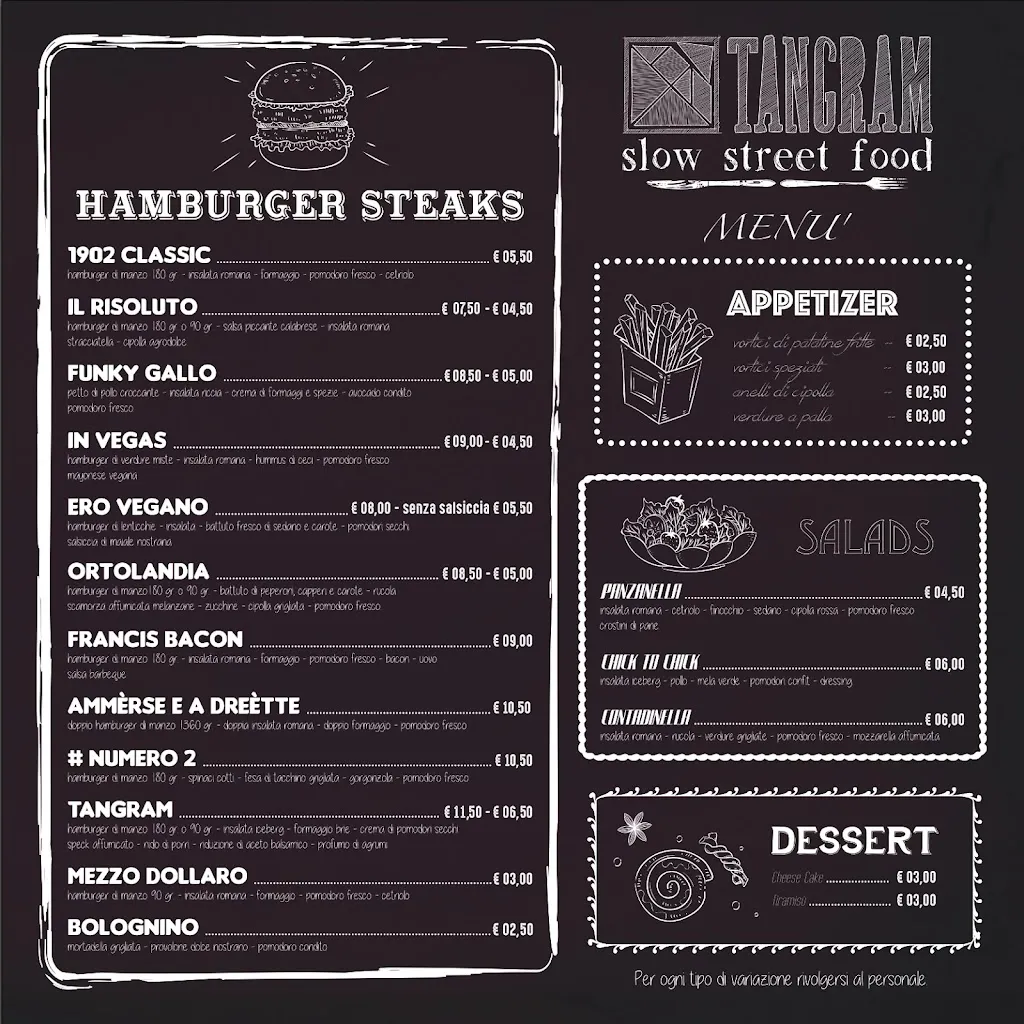 Menu_Tangram - Slow Street Food_Santeramo in Colle_image_1