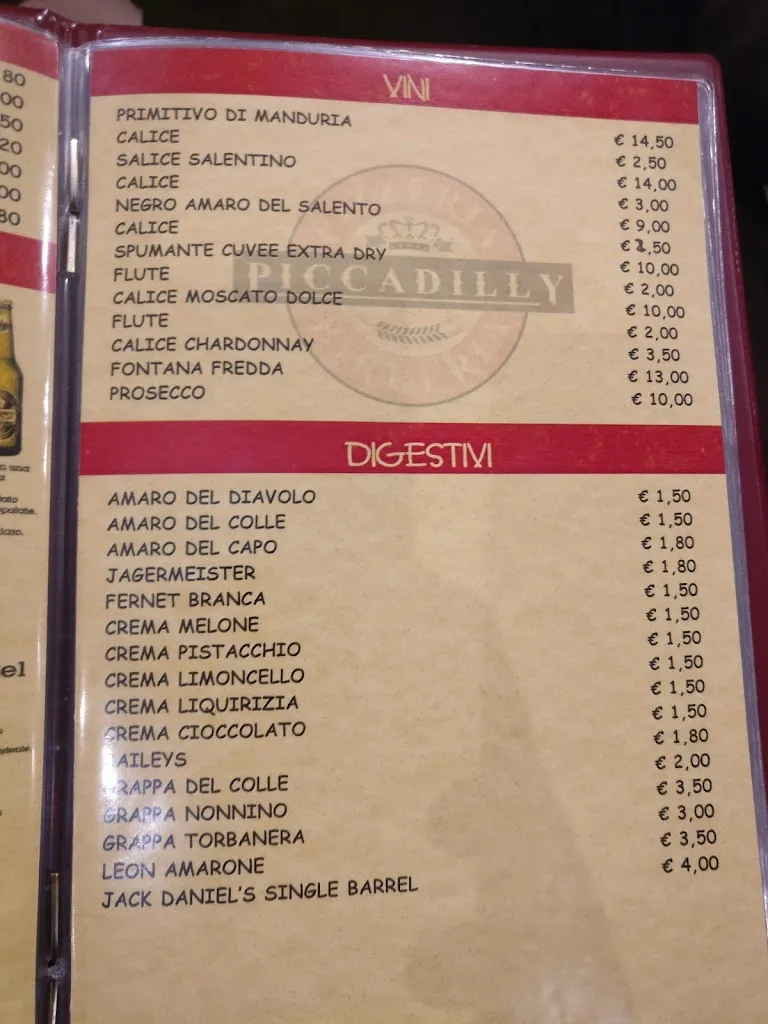 Menu_Pizzeria piccadilly_Santeramo in Colle_immagine_3