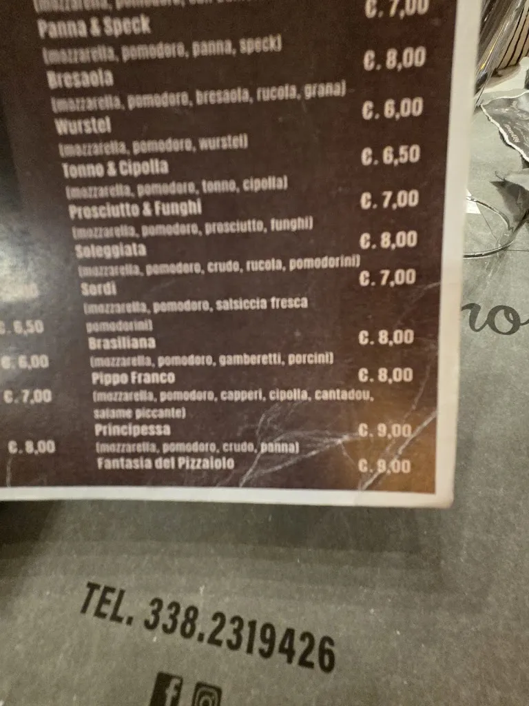 Menu_Pizzeria Il Bagaglino express_Santeramo in Colle_immagine_1