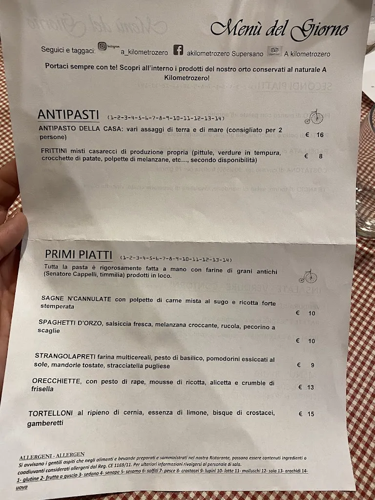 Menu_A Kilometrozero_Supersano_image_1