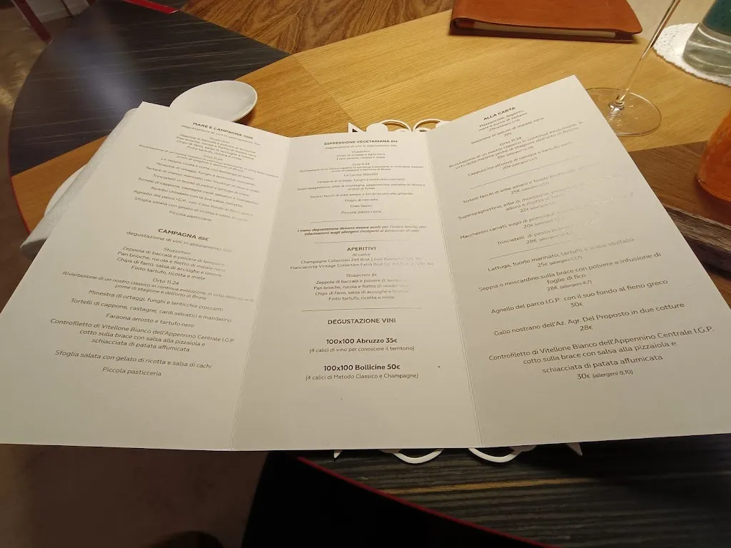 Menu_La Bandiera B&B_Civitella Casanova_image_2