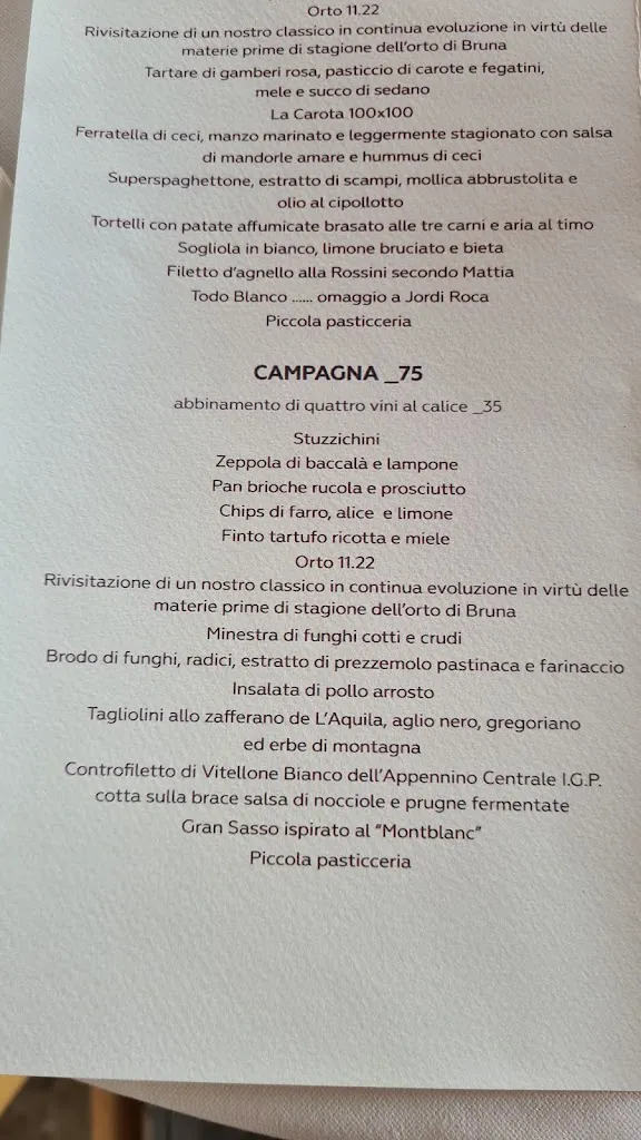 Menu_La Bandiera B&B_Civitella Casanova_image_3