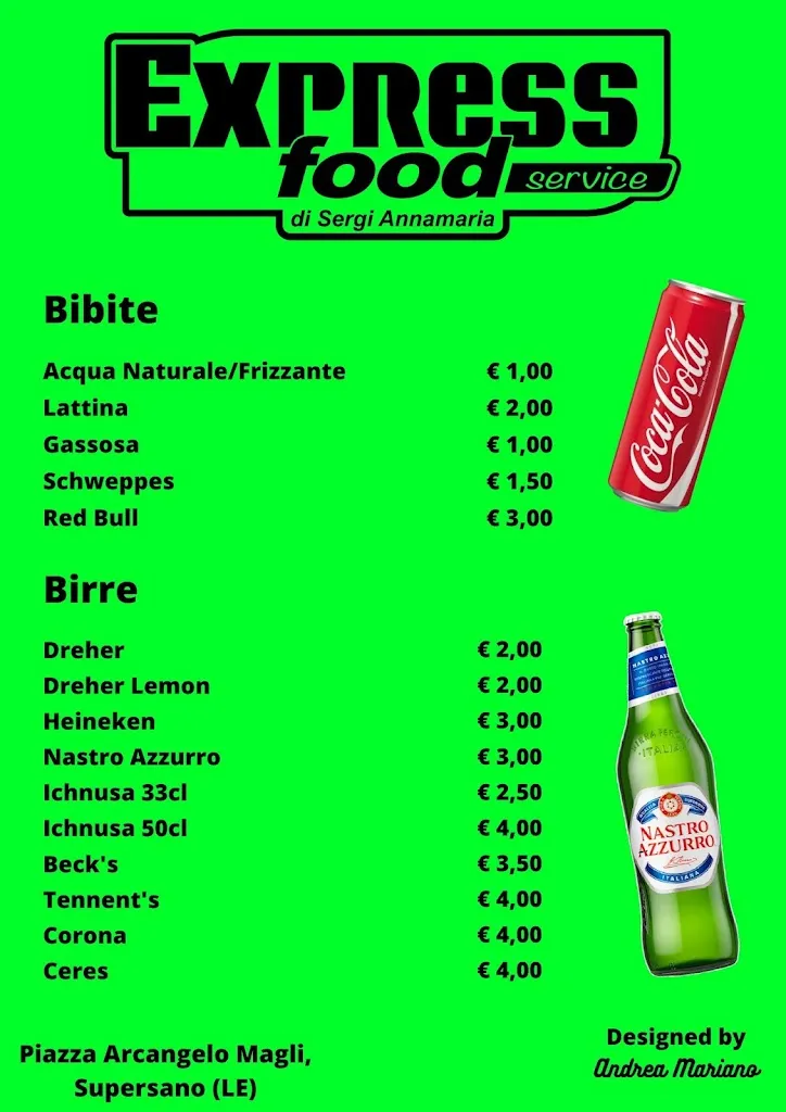 Menu_Express Food Service Di Sergi Annamaria_Supersano_image_1