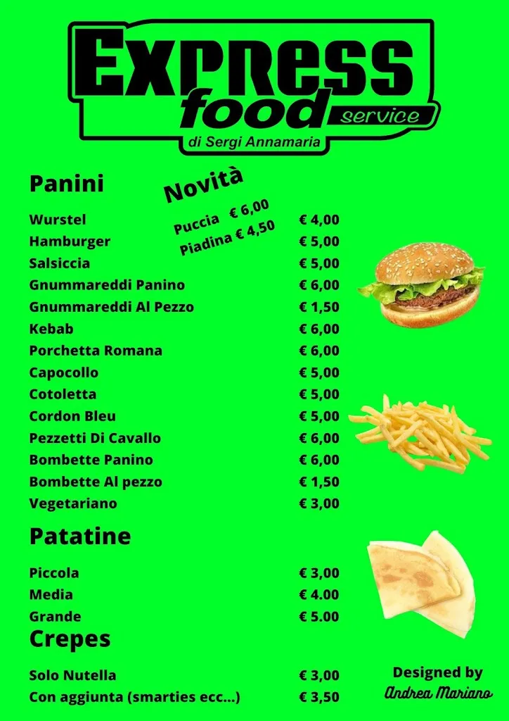 Menu_Express Food Service Di Sergi Annamaria_Supersano_image_2