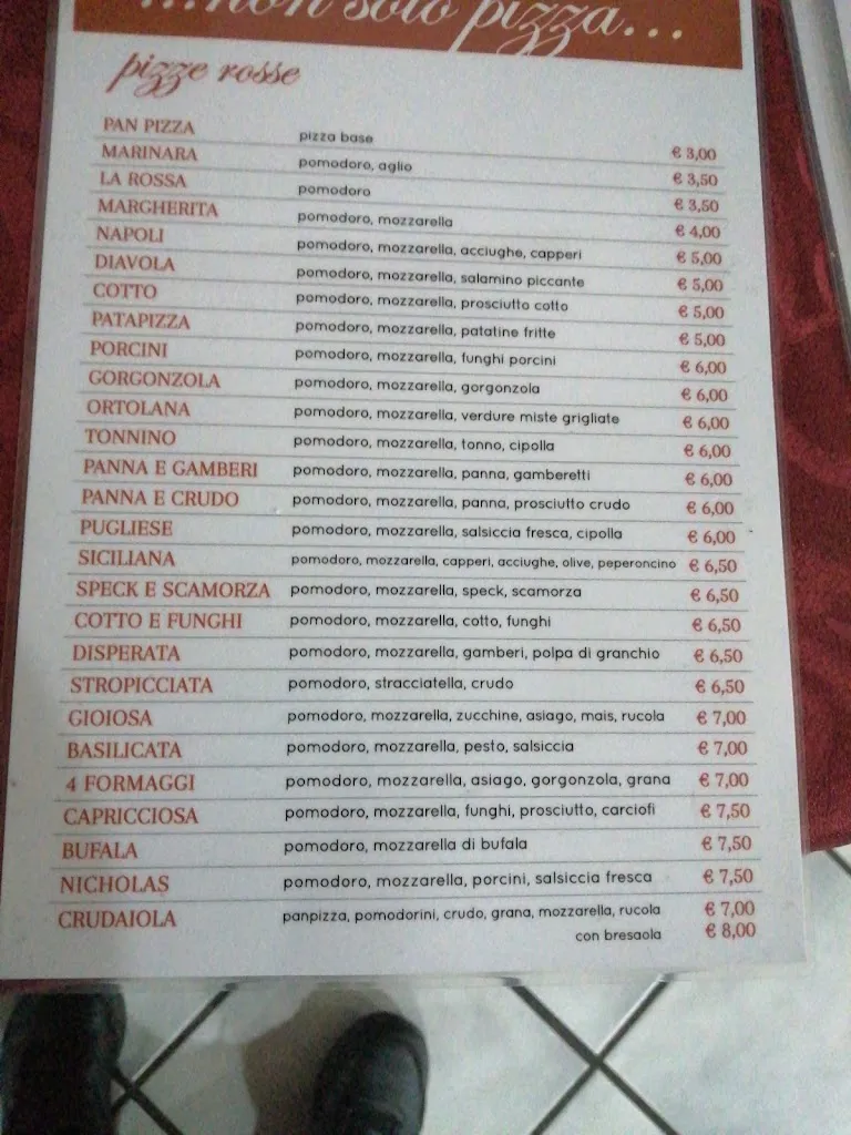 Menu_NON SOLO PIZZA di lasalvia Nicola_Torchiarolo_image_2