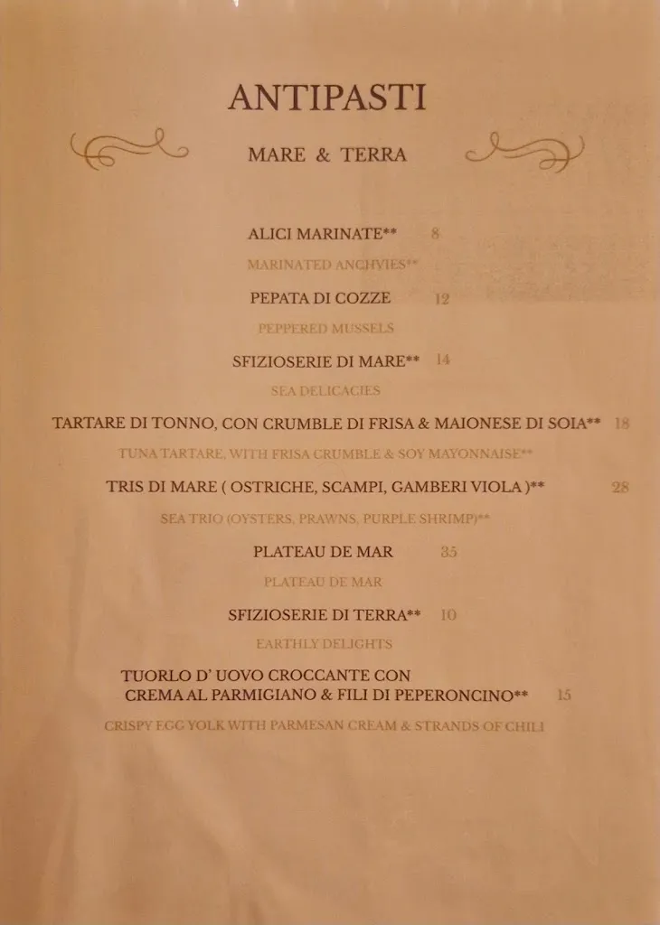 Menu_Megusta - Ristorante di pesce_Torre San Giovanni_image_3